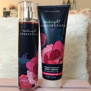 Midnight Pomegranate Bath and Body Works ✨